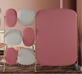 Ensemble de 2 Cloisons Acoustiques FLOCON 2 modèles pieds partagé