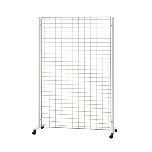 PANNEAU GRILLE H 200 X L 110 CM SUR PIEDS ROULETTES