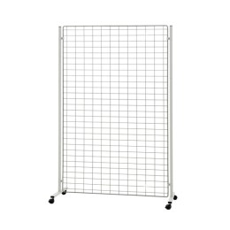PANNEAU GRILLE H 200 X L 110 CM SUR PIEDS ROULETTES