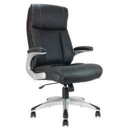 Fauteuil de bureau pied chrome Jupiter