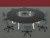 Ensemble de 4 Tables Rabattables POP FOLDING Quart de Rond