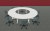 Ensemble de 4 Tables Rabattables POP FOLDING Quart de Rond
