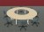 Ensemble de 4 Tables Rabattables POP FOLDING Quart de Rond
