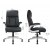 Fauteuil de bureau pied chrome Jupiter