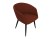 Lot de 2 Fauteuils ARENA Tapissé 4 Pieds Métal