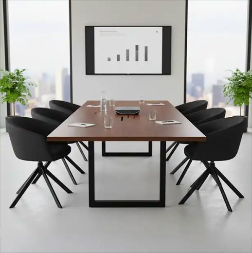 Lot de 2 Fauteuils ARENA Piètement Pyramidal Pivotant