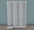 Armoirette 3 Colonnes H 135 cm 63 Tiroirs e-Clen 6 cm