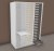 Armoire de Classement 3 Colonnes Hauteur 135 cm avec 84 Tiroirs