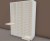 Armoire de Classement 3 Colonnes Hauteur 135 cm avec 84 Tiroirs