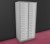 Armoirette de Classement Hauteur 135 cm 2 Colonnes 42 Tiroirs TP6 e-Clen