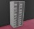 Armoirette de Classement Hauteur 135 cm 2 Colonnes 42 Tiroirs TP6 e-Clen