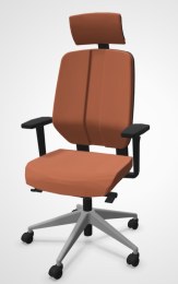 Fauteuil de Bureau Artech Ergo Tapissé Eurosit