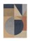 Tapis Pure Laine ASTER Beige Bleu