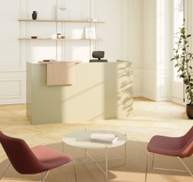 Banque d'Accueil IMAGE avec Tablette