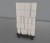 Cloison Acoustique PATCH Pivotante L86 unicolore sur roulettes