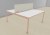 Bench 2 postes NUANZA avec écran acoustique