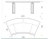 Bureau Cuir Courbe Epico avec Caisson Cuir