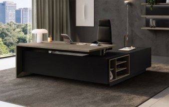 Bureau de Direction ELITE sur Crédence avec Niche Extérieure