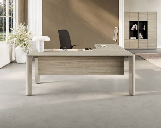 Bureau de Direction IULIO avec Retour et voile de fond