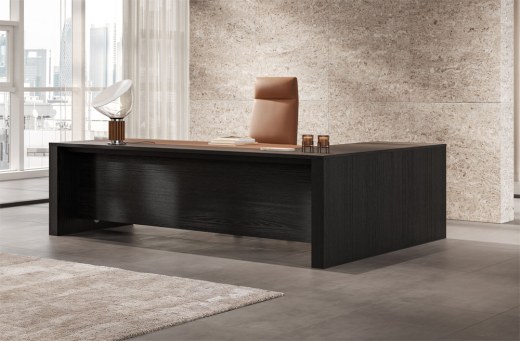 Bureau de Direction ONO avec Retour et Dessus Simili