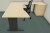 Bureau Double Vague GILDA avec Retour et Caisson