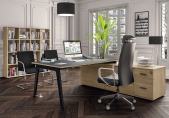 Bureau Manager STEELY sur Meuble de Service