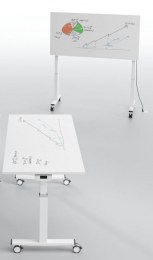 Table Réglable TELEMACO avec Plateau Inscriptible