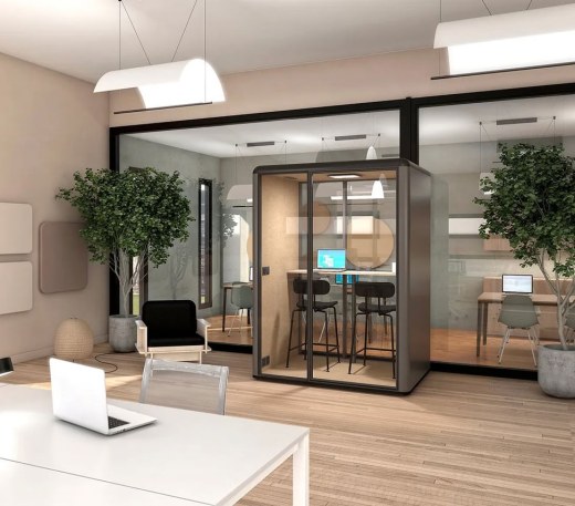 Cabine Acoustique de Travail ESSEN M 2 Places