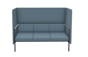 Canapé Acoustique ALTO 3 Places Haut Dossier