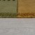 Tapis Pure Laine Asymétrique CARNAC Multicolore Vert