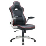 Fauteuil de bureau pied chromé Centaure