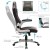 Fauteuil de bureau pied chromé Centaure