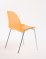 Lot de 4 Chaises CHARLENE polypropylène givré