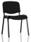 Lot de 4 Chaises de Réunion ou pour Visiteurs ISO Dossier Tapissé