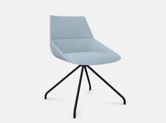 Lot de 2 Chaises DUNAS XS avec Piètement Pivotant