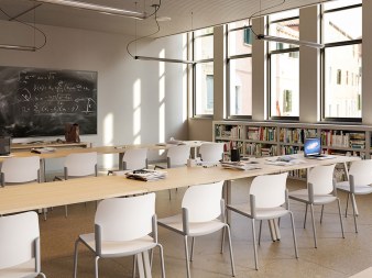 Lot de 10 Chaises en Polypropylène MATCH 1 Recyclées