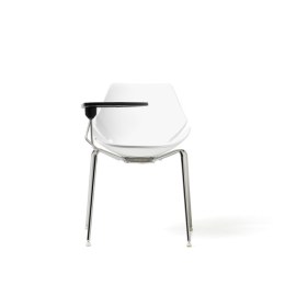 Lot de 4 Chaises EON Polyuréthane avec Tablette écritoire