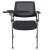 Lot de 4 Chaises NINO assise relevable et tablette écritoire