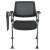 Lot de 2 Chaises NINO assise relevable tablette et roulettes