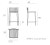 Ensemble de 2 Tables et 4 Chaises hautes SPRITZ