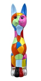 Sculpture résine décorative taille réelle Chat GERMAIN