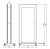 Cloison Acoustique Double Nomade SMART L80
