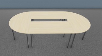 Ensemble de 4 Tables Polyvalentes L300