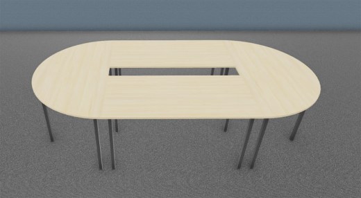 Ensemble de 4 Tables Polyvalentes L300