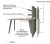 Ensemble VISIOLINK avec Table Réglable en Hauteur