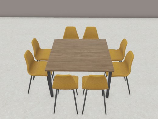 Table de Réunion EXPRIM Carrée 120