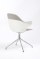 Lot de 2 Fauteuils Pivotants FARFALLA Piètement 4 Branches