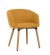 Lot de 2 Fauteuils ARENA Tapissés Pieds Bois