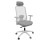 Fauteuil avec Têtière LANDES Structure Gris Clair