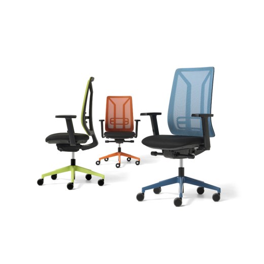 Ensemble de 2 Fauteuils Couleur ACE Dossier Résille